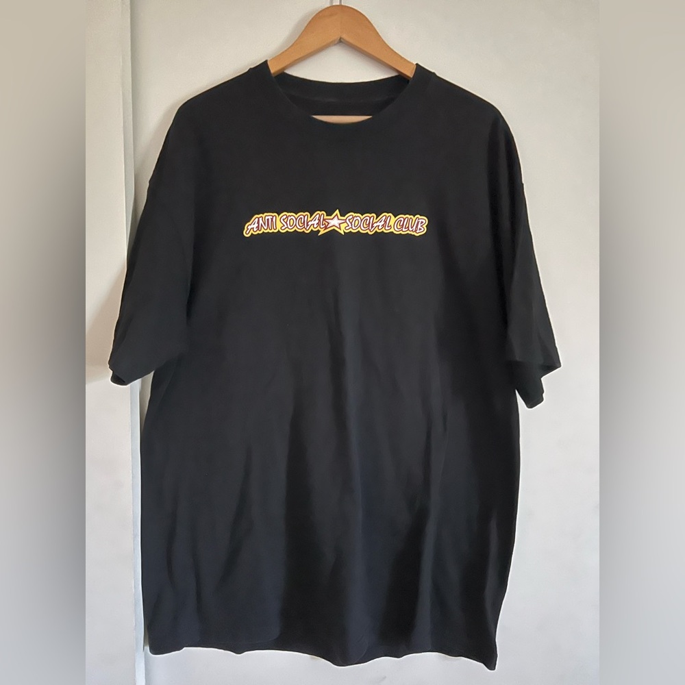 Anti social social club mens t-shirt